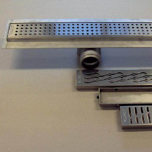 ROSCO-DOUCHELINE-DOUCHEGOOT-INOX-MET-OPSTAANDE-FLENS-MET-VOLLE-AFDEKKI